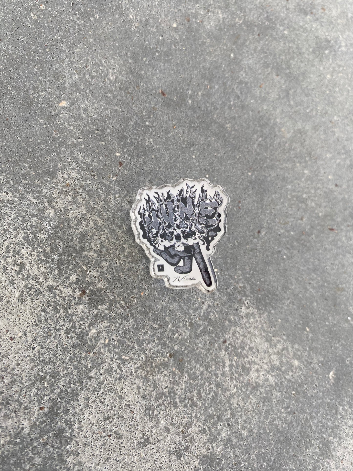 "Don't Bite The Hands That Feeds You" Pin