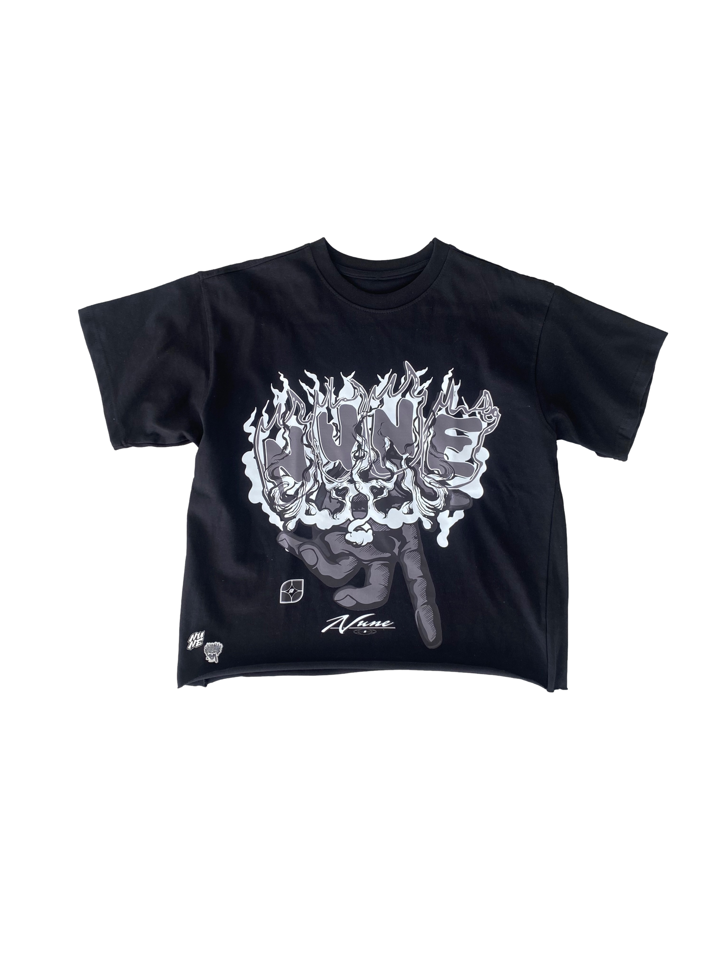 "DON'T BITE THE HAND THAT FEEDS YOU" BLK TEE